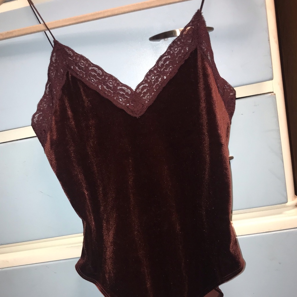 Red velvet bodysuit